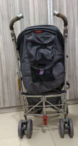 Stroller Preloved Maclaren Techno XLR – Kelabu/Ung