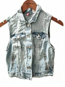 Divided H&M Denim Vest 