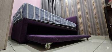 katil single custom 2 tingkat