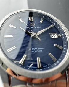 Custom Seiko Mod 40mm Blue GS Lake Suwa