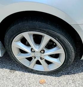 rim 15 alza siap tayar 175 50 15 kcar