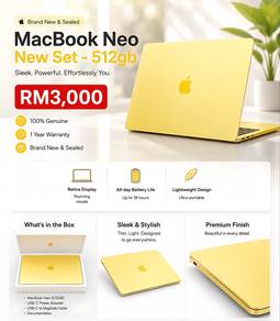 [Sealed] 512gb Macbook Neo - Yellow