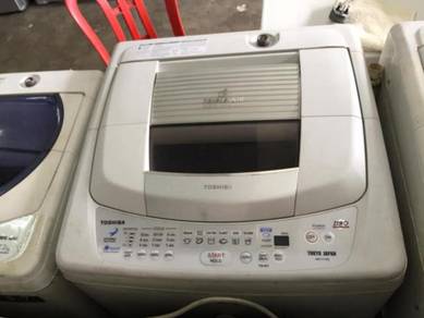 Toshiba Mesin Basuh Washer 10kg Top Auto Washing