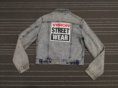 VISION STREET WEAR X spiralgirl asic wash jacket S