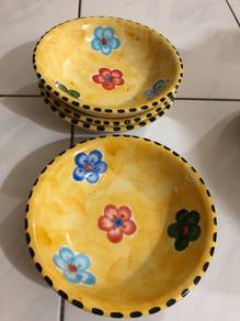 Ceramic Bowls (wide) 4pcs