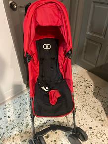Baby Stroller Merah Lipat Ringan