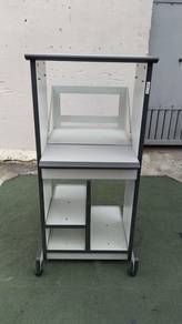 YD83 Meja Komputer Computer Table With Wheel Grey