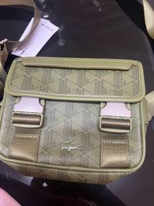 Brand New LACOSTE Olive Green Crossbody Bag