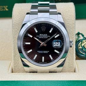 Rolex Datejust 41 Black Index 126300