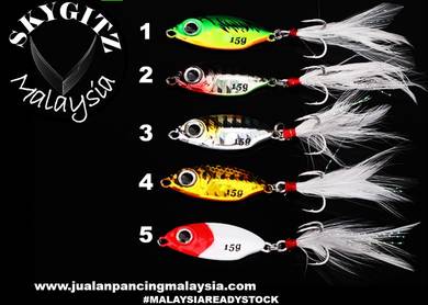 SKYGITZ MALAYSIA METAL Fatty Ikan 𝐁𝐈𝐋𝐈𝐒 jig