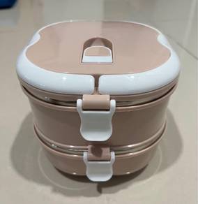 Stainless steel double layer tiffin / food carrier