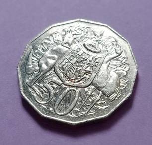 Australia 50 Cents 1999 "Coat of Arms" (KOD:B0203)