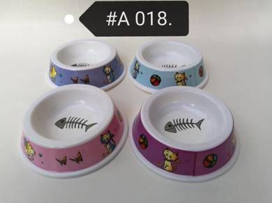 Pet Cat Dog Rabbit Bowl Bekas Kucing Arnab A018