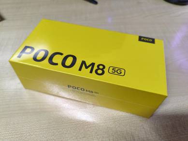 (Sealed) Xiaomi Poco M8 5G 8/256GB | Black