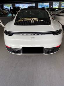 Porsche 911 Carrera 992 tail light smoked lamp