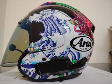 Helmet ARAI VZ-RAM & Cardo packtalk edge duo