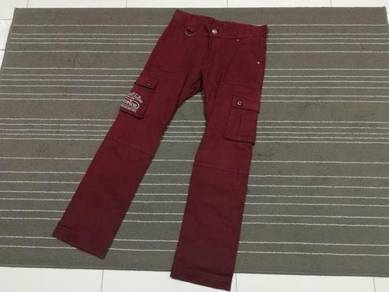 Norton kargo pant meroon w 36-37