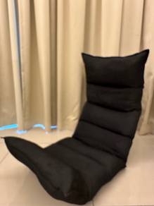 Japanese Style 3 Points Foldable Sofa - Black