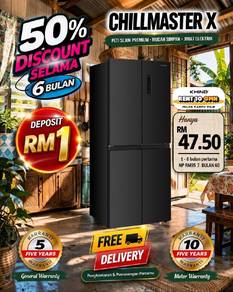 Ansuran Peti Sejuk 4 Pintu KHIND Kluang
