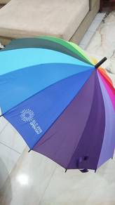 New GLC 2015 Open Day Big Colorful Umbrella