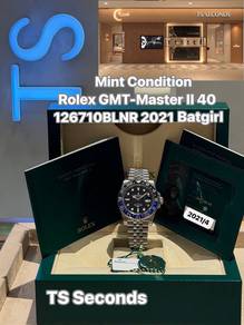 Rolex GMT-Master II Batgirl 126710BLNR 2021