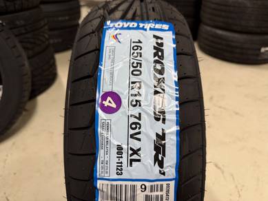 Tayar baru 165 50 15 Toyo proxes tr1 offer Tyre