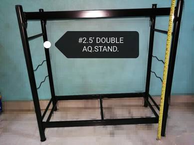 Aquarium Double Stand 2.5feet Tank Fish Akuarium
