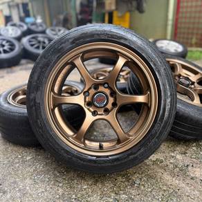 Advan 15 inch sportrim myvi axia vios city