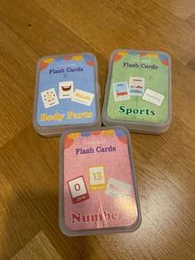 Educational English Flash Card Set for Kids
