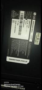 tv 65 inch... tv masih berada dlm kotak n stand tv