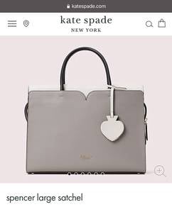 Authentic Kate Spade Large Satchel Handbag