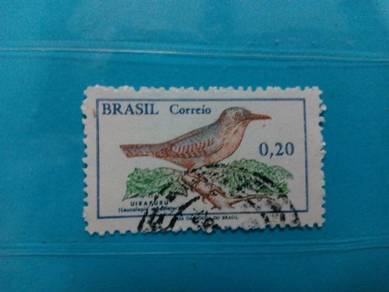 1968 Brazil stamp, bird