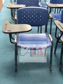 Heavy duty Study plastic Flip Chair kerusi belajar
