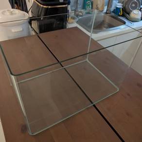 45cm (1.5ft) Rimless Glass Aquarium / Akuarium Tan
