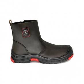 Safety Shoe Black Hammer Mid Zip BH4664 Metal Free