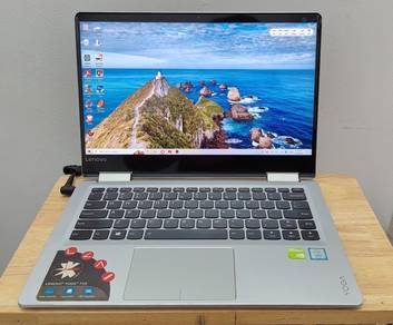 Lenovo Yoga 710-14IKB (2-in-1, Boleh Lipat 360°) 