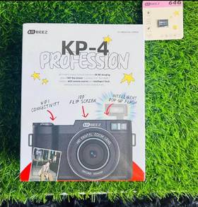 (KITBEEZ KP-4) Digital Camera 5K
18x Zoom 180°Flip