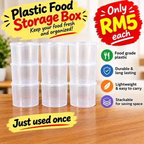 Airtight Plastic Food Storage Containers