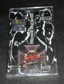 SLAYER - UNDISPUTED ATTITUDE CASSETTE Kaset