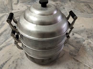 Aluminum 3 tier Steamer
