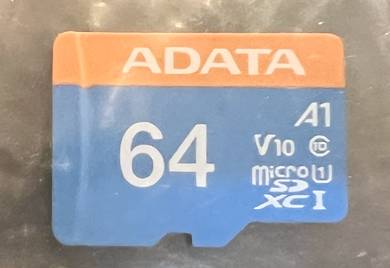 Original Adata MicroSD Memory Card 64GB A1 V10