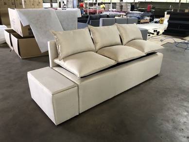 sofa 3 seater + storage direct kilang