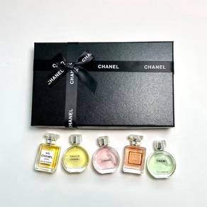 CHANEL 5 IN 1 MINI SET  5X7.5ML GIFT BOX 