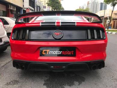 Mustang GT GT350 Style Rear Trunk Spoiler Carbon