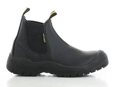 Shoe Safety Jogger Bestfit Black ST PU Elastic Mid