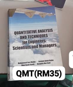 QMT(Quantitative Analysis and Techniques) Uitm