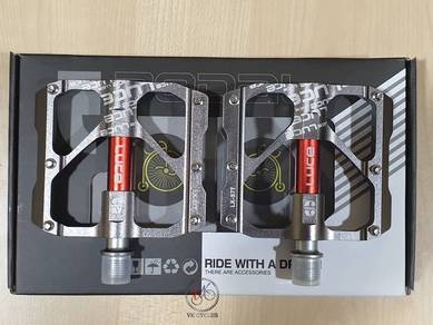 LUCE S7T CNC 3 Bearing Flat Pedal 290g MTB Bike