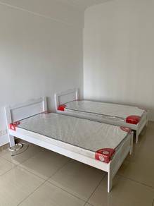 katil dan tilam single 