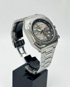 Custom Seiko Mod 42mm Grey BR05 on Bracelet