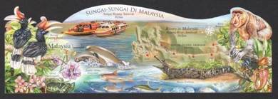 Miniature Sheet Impef Rivers In Malaysia 2018